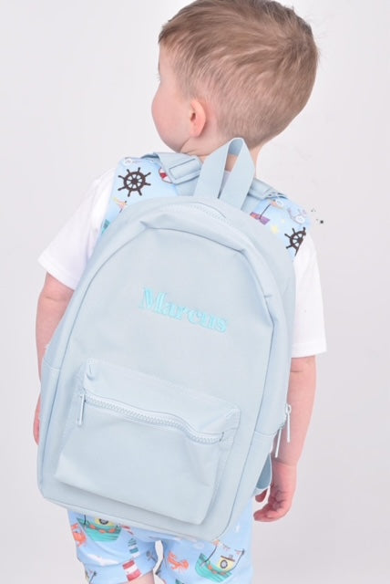 Baby Blue Mini Backpack