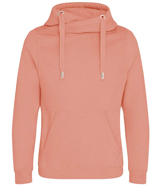 Dusty Pink - Personalised Cross Neck Hoodie