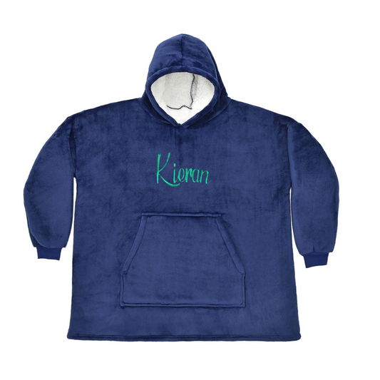 Personalised Adult Oodie - navy