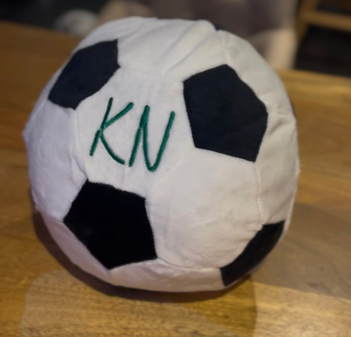 Personalised Football Soft Toy
