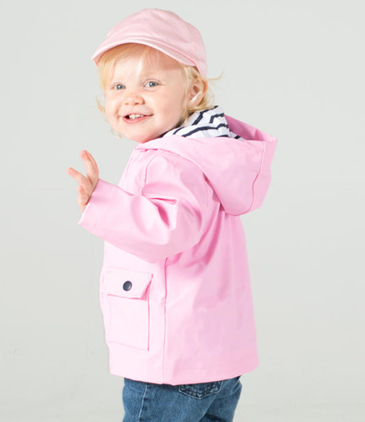 Candyfloss Pink Personalised Raincoat