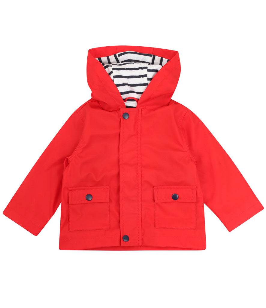 Red Personalised Raincoat