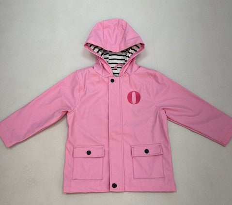 Candyfloss Pink Personalised Raincoat